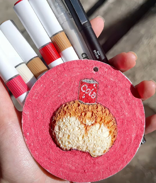 🔥Summer Hot Sale 49% OFF - Foam Texture Painting Paper🎁Buy 3 Pay 2