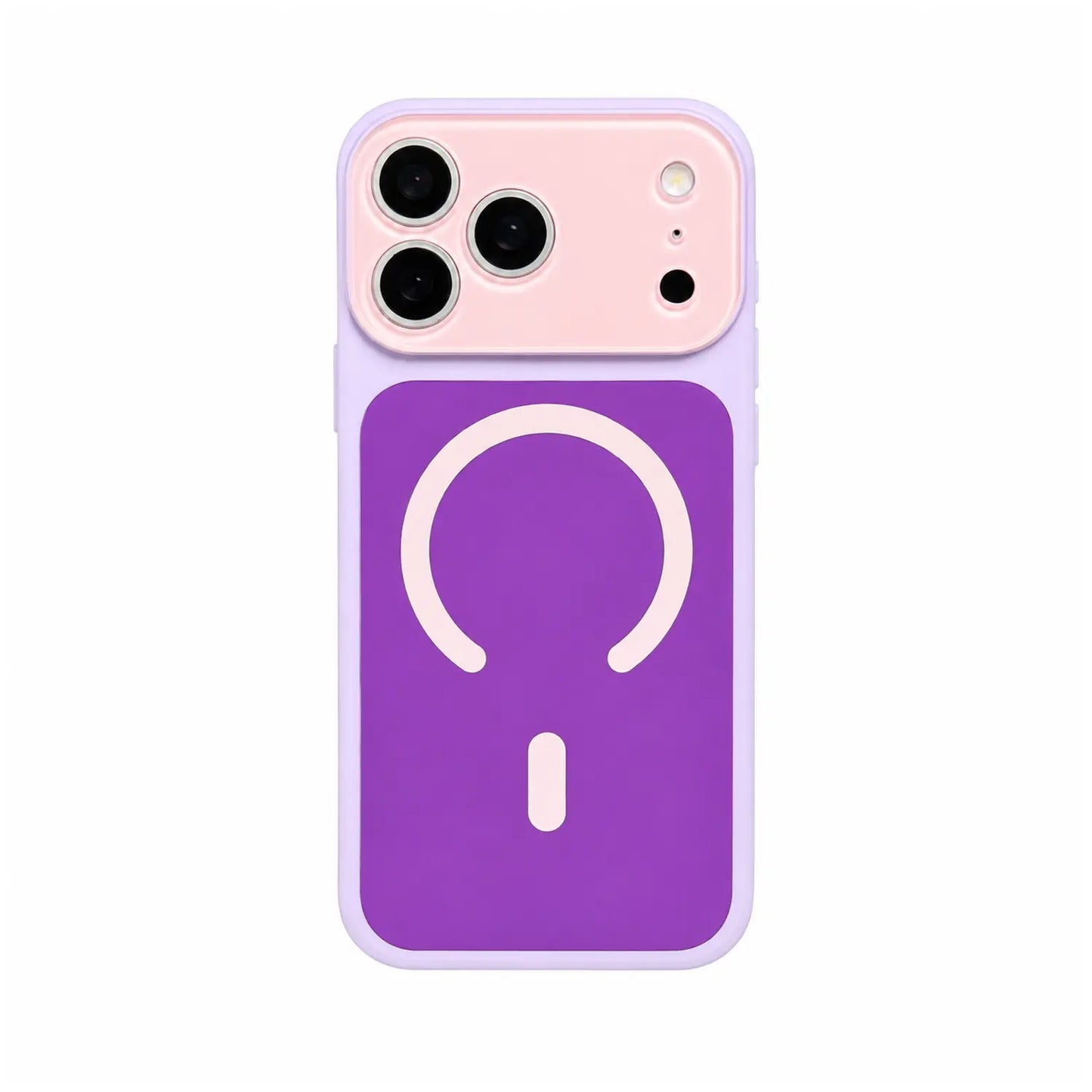 🔥Summer Hot Sale - ONLY £8.99!!⚡50K+ SOLD!🌈Dopamine Color Block MagSafe Case – Ultra-Slim Matte Hard PC Cover for iPhone 17 Pro Max