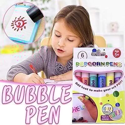 🎄Christmas Sale 49% OFF - DIY Bubble Popcorn Drawing Pens🔥Buy 3 Pay 2