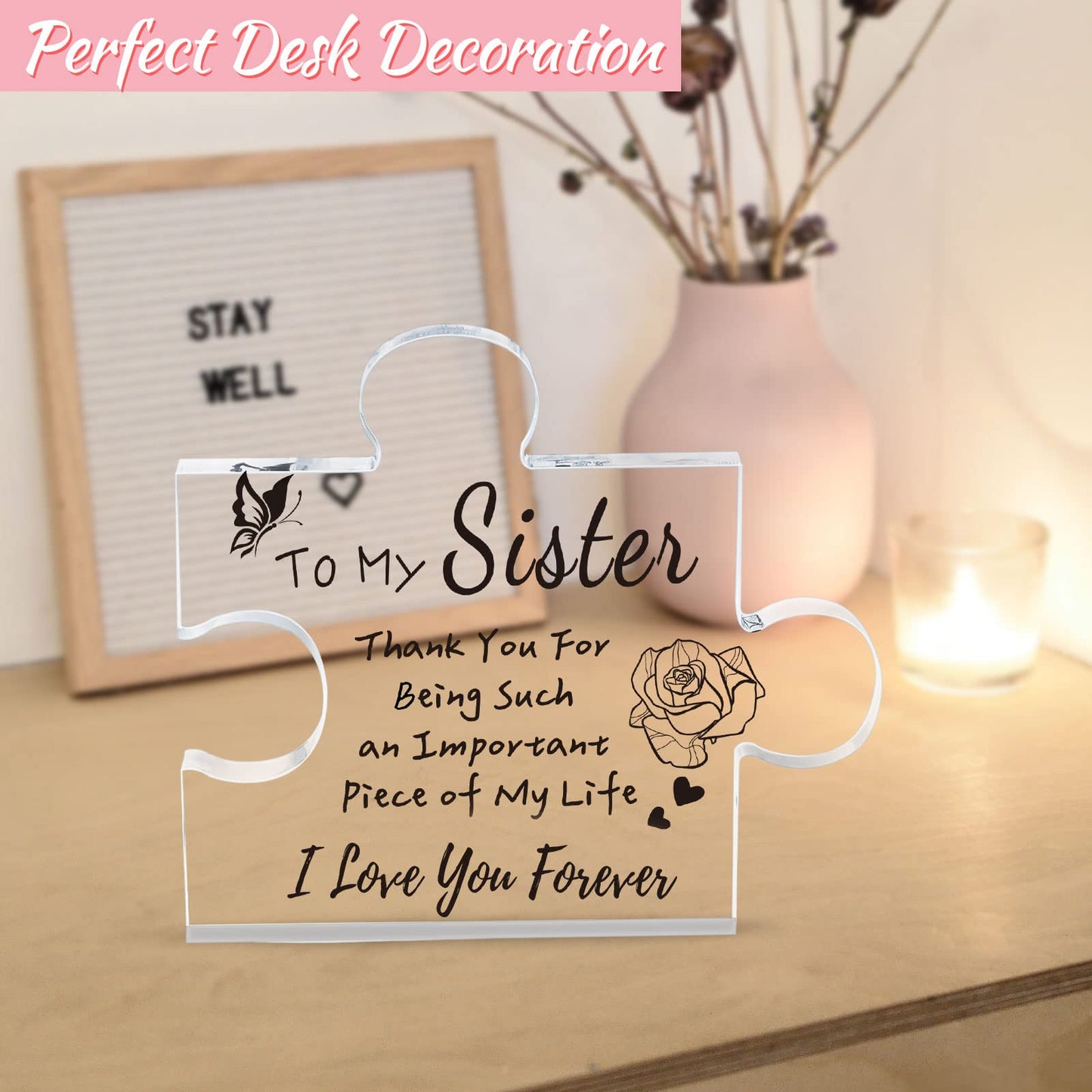 🎅Christmas Sale 49% OFF - 2023 Engraved Puzzle For Daughter/Sisters/Besties/Wife...