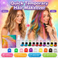 🎄 Holiday Gift Picks 🎁✨12-Color Temporary Hair Chalk Applicator Set for Kids & Adults