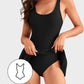 👙2026 Summer Hot Sale 50% OFF💃Women's One Piece Tummy Control Tie Knot Swimsuit