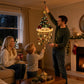✨Lighted Santa Hat Hanging Chandelier – Make Christmas Glow