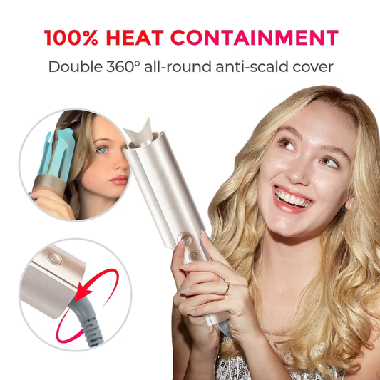 🎄Christmas Sale - Up to 50% OFF💇‍♀️Automatic Hair Curler with Four Temperature✨Fluffy Volume in Minutes