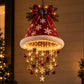 ✨Lighted Santa Hat Hanging Chandelier – Make Christmas Glow