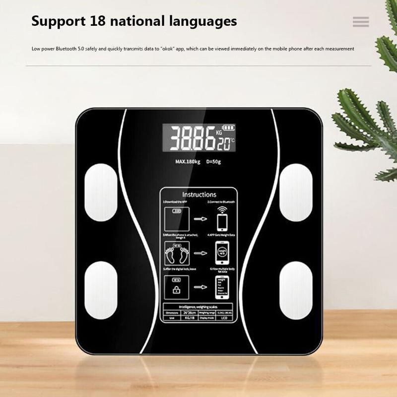 🏅NEW YEAR SPECIAL 50% OFF⏰Smart Digital Body Fat Scale – Accurate Weight & Body Composition Monitor