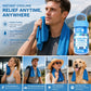 🎁Last Day Buy 1 Get 1 Free (Each only ￡3.49)❄️🔥Cold Sweat Towel You Can Use Anywhere, Anytime! Reusable Soft Absorbent Cooling Portable