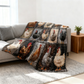 💰 Big Savings Inside - 49% Discount🐔Vintage Flannel Blanket with Chicken Pattern