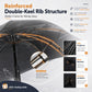 ⏳LAST DAY SALE ONLY ￡11.99!!🔥Foldable Auto-Open Umbrella – Stormproof, UV-Blocking Compact Umbrella for British Weather