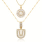 🎁New Year Sale 50% OFF💖2 Pack - Initial Letter Pendant Necklaces