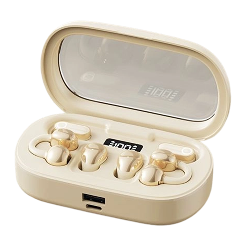 🎀 Gift-Worthy Favorites 💝🎧2-in-1 Wireless Earbuds – Open-Ear Sports & Mini Sleep Bluetooth Headphones