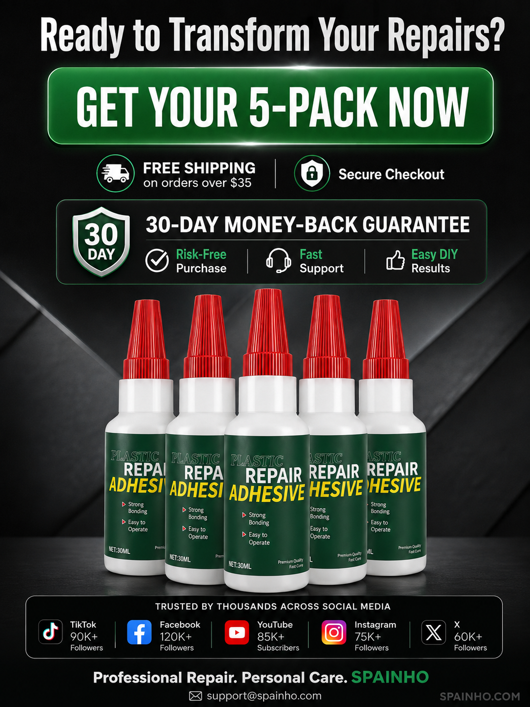 🎁 Buy 2 Get 1 Free⭐Multi-Purpose Car Bumper Repair Adhesive