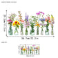 🔥Last Day Sale - ￡6.99!🎁💐Colorful Floral Bouquet Window Sticker🖼️ Cut to any size you like!
