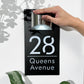 🎄 Holiday Favorites 🎁Personalized Solar Door Plaque – Custom LED House Number Sign for Front Door