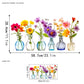 🔥Last Day Sale - ￡6.99!🎁💐Colorful Floral Bouquet Window Sticker🖼️ Cut to any size you like!