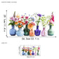 🔥Last Day Sale - ￡6.99!🎁💐Colorful Floral Bouquet Window Sticker🖼️ Cut to any size you like!