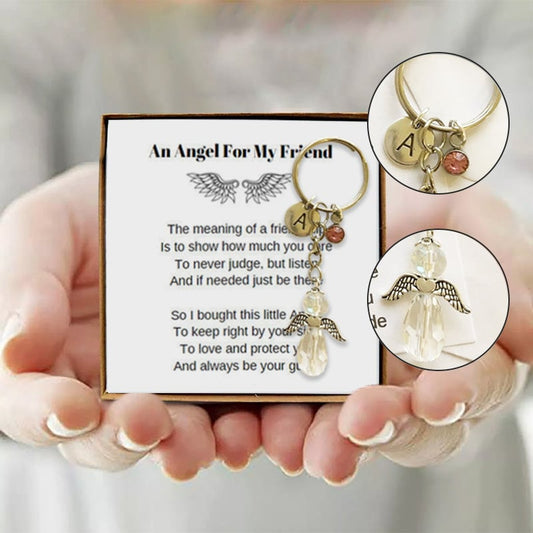 💕LAST DAY 50% OFF 💕Friendship gift • Guardian Angel Keychain🎁Buy 3 save 15%&Free Shipping