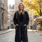 🍂 Women’s Hooded Long Sweatshirt – 🧥 Relaxed Fit Pullover Top for Autumn & Winter