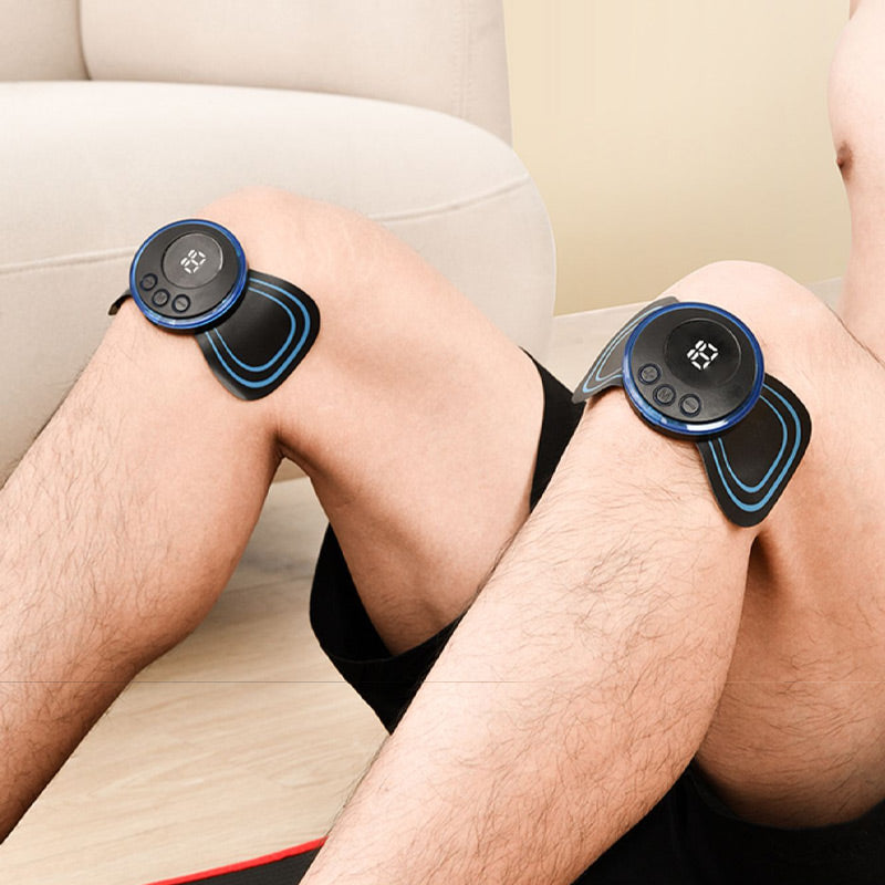 🔥Christmas Sale - BUY 1 GET 1 FREE🎁Portable Massager with 8 Modes and LCD Screen - Mini Muscle Stimulator for Pain Relief