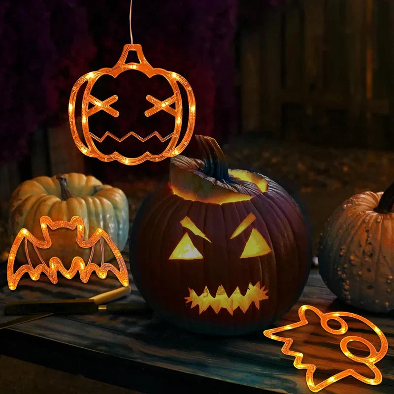 🎃Halloween Pre-Sale: Enjoy 58% OFF🤩Halloween Decorations Window Lights👻Instant Halloween Magic ✨