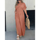 🌸Hot Sale 50% OFF💗New Fashion Slit V-neck Effortless Long Dress