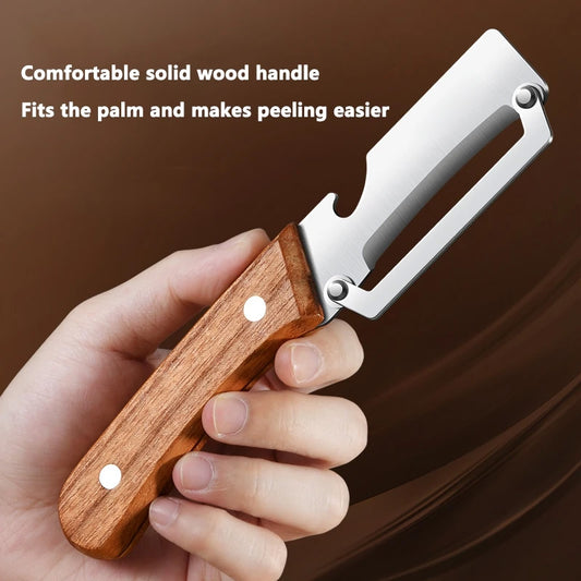 ONLY TODAY FREE SHIPING🔥50% OFF Multi-functional Kitchen Peeler | Vegetable & Fruit Peeler Tool OPEN BOTTEL
