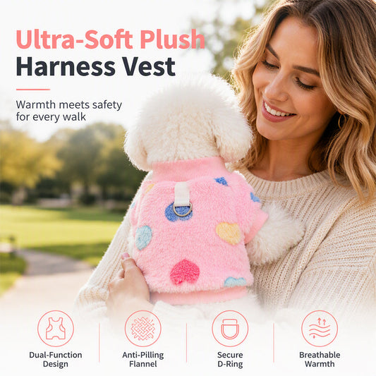 🐾70% OFF Web Clearance🛁Super Absorbent Pet Harness – Quick-Dry Dog Towel Coat for Warmth & Comfort