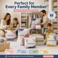 ⏳LAST DAY SALE ONLY £4.99!🏆🧳No-Pump Vacuum Storage Bags – Space-Saving Compression Bags for Clothes & Bedding