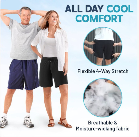 🔥Summer Special Price ￡10.99🔥✨Unisex Ice Silk Quick Drying Stretch Shorts