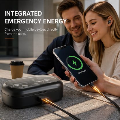 🎀 Gift-Worthy Favorites 💝🎧2-in-1 Wireless Earbuds – Open-Ear Sports & Mini Sleep Bluetooth Headphones