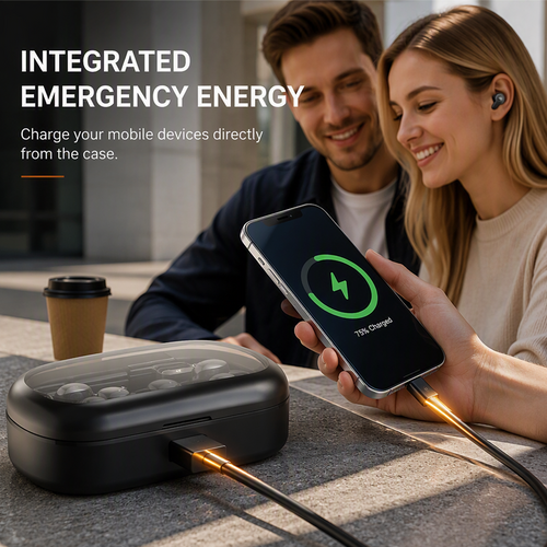 🎀 Gift-Worthy Favorites 💝🎧2-in-1 Wireless Earbuds – Open-Ear Sports & Mini Sleep Bluetooth Headphones