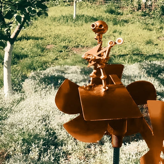 🔥Last Day 55% OFF🥁Handmade Metal Rock Band Windmill🎁