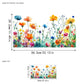 🔥Last Day Sale - ￡6.99!🎁💐Colorful Floral Bouquet Window Sticker🖼️ Cut to any size you like!