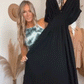 🌸Hot Sale 50% OFF💗New Fashion Slit V-neck Effortless Long Dress