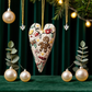 🎅Best Christmas Gift 50%OFF💖DIY Heart Shaped Hand Embroidered Christmas Ornament/Ornament Kit