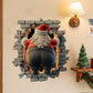 🎁Christmas Sale - Only £5.99🎄🎅 3D Christmas Wall Stickers – Creative Holiday Home Decor