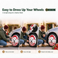 Christmas 3D Wheel Covers