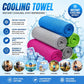 ⏰❄️Last Day Buy 1 Get 1 Free (Each only ￡3.99)☀️Cold Sweat Towel You Can Use Anywhere, Anytime! Reusable Soft Absorbent Cooling Portable
