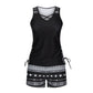 🔥LAST DAY 60% OFF - Miraclesuit Women's 2-Piece Tummy Control Tankini Set with Built-In Bra – Flattering Boho Swimwear with Shorts🔥 Buy 2 Free Shipping