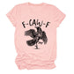 ✨Surprise Price: Only £10.99✨Humorous Crow Graphic T-Shirt – Say It With a Caw!