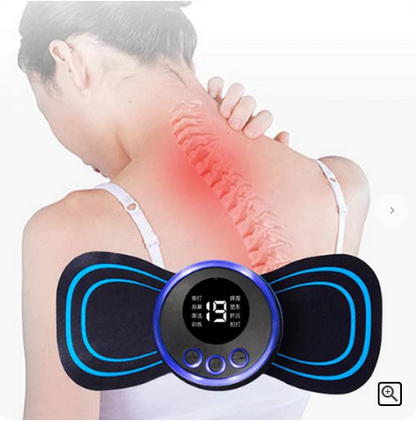 🔥Christmas Sale - BUY 1 GET 1 FREE🎁Portable Massager with 8 Modes and LCD Screen - Mini Muscle Stimulator for Pain Relief