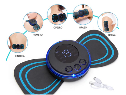 🔥Christmas Sale - BUY 1 GET 1 FREE🎁Portable Massager with 8 Modes and LCD Screen - Mini Muscle Stimulator for Pain Relief