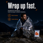 ⏰BUY 2 GET 1 FREE🆘Emergency Survival Blanket – Waterproof, Windproof & Compact for Camping and Outdoor Use