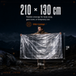 ⏰BUY 2 GET 1 FREE🆘Emergency Survival Blanket – Waterproof, Windproof & Compact for Camping and Outdoor Use