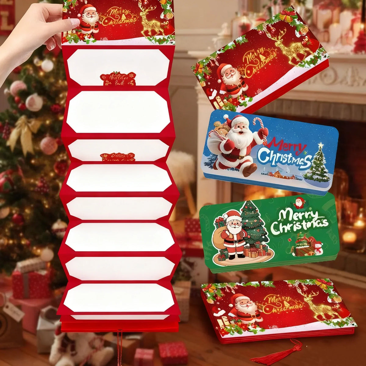 ❄️Summerfresh 50% OFF!🎄Fold-Out Christmas Money Gift Card – Make Cash Feel Like a Real Present