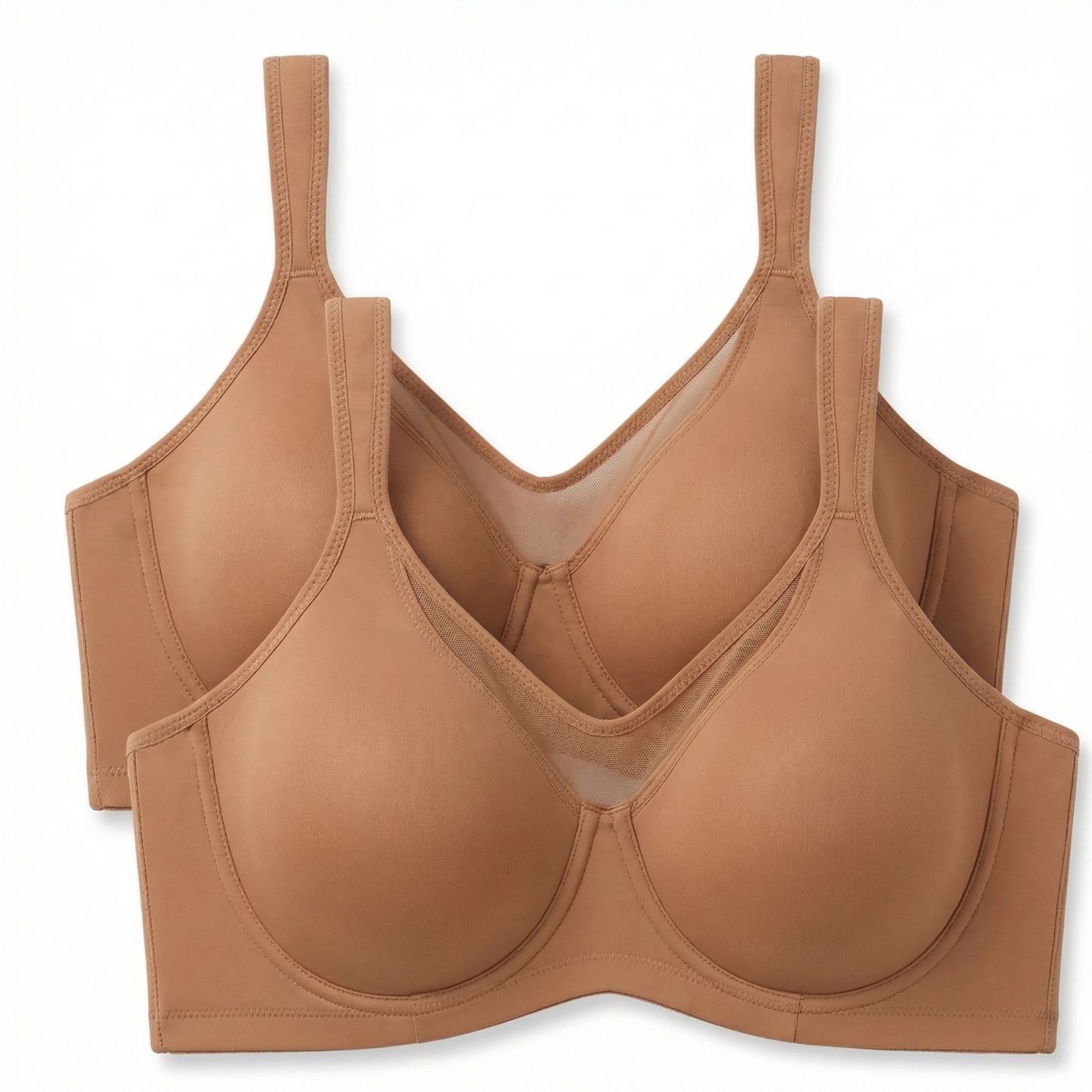 ⏳Last Day Special Price £7.99💐Women's Elegant Sheer Full Coverage Plus Size Bra👍