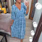 🔥Summer Hot Sale 60% OFF🌸Bohemian Casual Print V-neck Long Dress