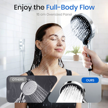 🎯 Deal of the Day ✨High-Pressure Adjustable Shower Head – Powerful Rainfall Showerhead for Home