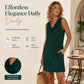 Elegant Slim Fit Cowl Neck Dress