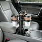 💰 Instant Discount ⏳Car Cup Holder Expander with Tray